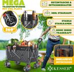 KESSER® Bolderkar - Opvouwbaar - Bolderwagen - Grijs, Verzenden, Nieuw
