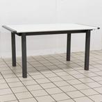 Formica en Aluminium Vintage Coulissentafel Eettafel, Huis en Inrichting, Tafels | Eettafels, Ophalen of Verzenden, Nieuw