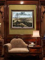 Pierre Gielis (XX) - La plaine silencieuse, Antiek en Kunst, Kunst | Schilderijen | Klassiek