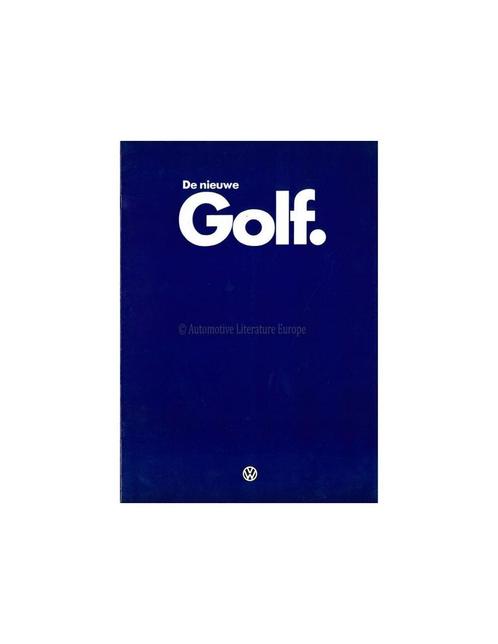 1983 VOLKSWAGEN GOLF BROCHURE NEDERLANDS, Boeken, Auto's | Folders en Tijdschriften, Volkswagen