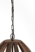 2dekans | Light & Living Hanglamp Haranka - Mangohout - 38cm, Huis en Inrichting, Lampen | Hanglampen, Ophalen of Verzenden, Zo goed als nieuw