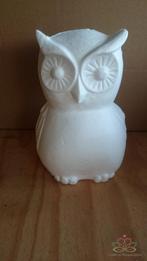 Styropor Uil 22cm,  Styropor Uil, Hobby en Vrije tijd, Knutselen, Ophalen of Verzenden, Nieuw