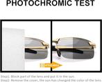 Polarised Zonnebril - Photochromatische Sportlenzen - 100%, Verzenden, Nieuw