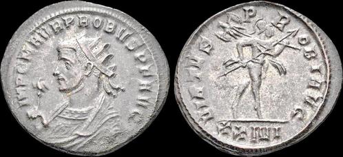 276-282ad Roman Probus silvered antoninianus Mars advanci..., Postzegels en Munten, Munten | Europa | Niet-Euromunten, Verzenden