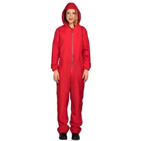 Jumpsuit Papel rood voor dames - Verkleedkleding overig, Kleding | Dames, Carnavalskleding en Feestkleding, Ophalen of Verzenden