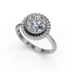 Ring - 14 karaat Witgoud - 2.07ct. tw. Diamant (Lab-grown), Nieuw