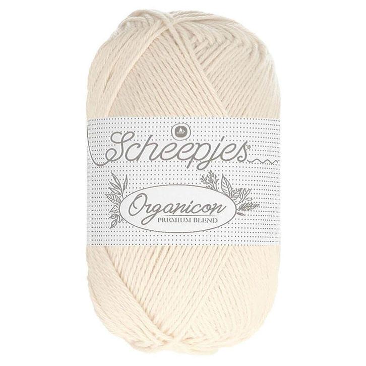 Scheepjes Organicon - 200 clouded crystal - Biologisch Kat, Hobby en Vrije tijd, Breien en Haken, Ophalen of Verzenden