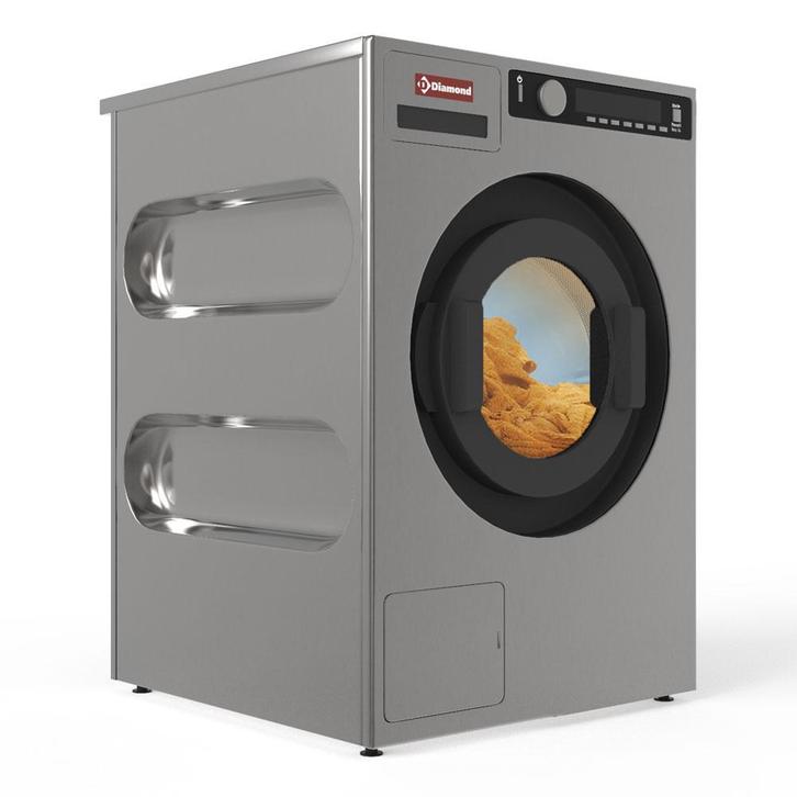 Was-centrifugemachine 8 Kg inox-titanium, Met Afvoerpomp, Witgoed en Apparatuur, Vaatwasmachines, Ophalen of Verzenden