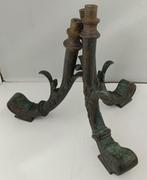 Lamp ornament (3) - Brons - Oude gaslamp-onderdelen, Antiek en Kunst