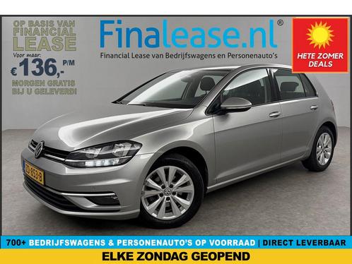 Volkswagen Golf 1.0 TSI Carplay Clima LED Trekh ACC €136pm, Auto's, Volkswagen, Lease, Handgeschakeld, Overige carrosserieën, Benzine