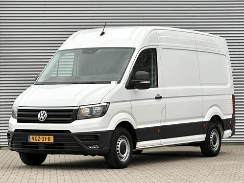 Volkswagen Crafter 30 2.0 TDI L2H2 Highline, Auto's, Bestelauto's, Lease, Overige kleuren, Handgeschakeld, Wit, Financial lease