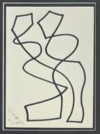 Siep Van Den Berg (1913-1998) - Tango - one line drawing =, Antiek en Kunst