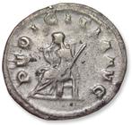 Romeinse Rijk. Herennia Etruscilla (Augusta, AD 249-251)., Postzegels en Munten