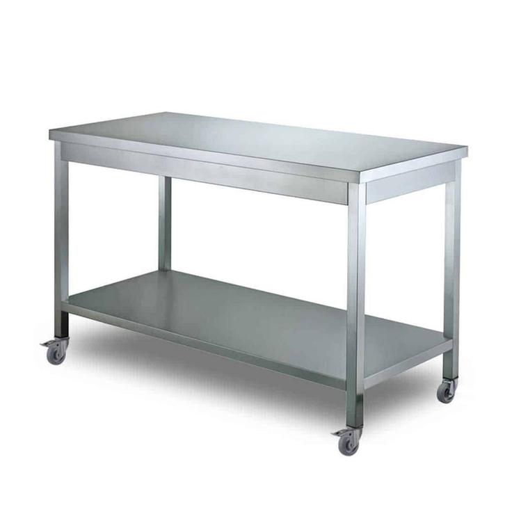 HCB Basic-line Werktafel - met onderschap - 180 x 70 x 85 cm, Zakelijke goederen, Horeca | Keukenapparatuur, Nieuw in verpakking