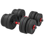 TRUUSK 2 In 1 Halterset 30 Kg Verstelbare Dumbbell & Barbell, Verzenden, Nieuw