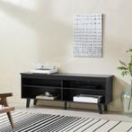 [en.casa] TV meubel Stenløse 58x150x38 cm zwart, Huis en Inrichting, Kasten | Televisiemeubels, Nieuw, Verzenden