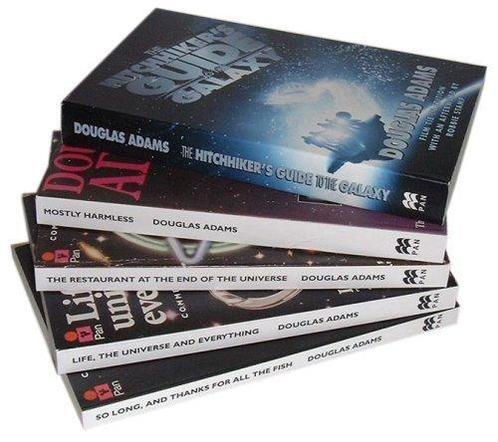The Hitchhikers Guide to the Galaxy boxset (1-5), Boeken, Overige Boeken, Gelezen, Verzenden