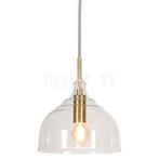 Its about RoMi Brussels Hanglamp, transparant/goud - ø¸20, Verzenden, Nieuw, Glas