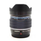 Olympus 8mm F1.8 Fisheye Pro M.Zuiko Digital ED (Occasion), Ophalen of Verzenden, Zo goed als nieuw, Groothoek Fisheye-lens