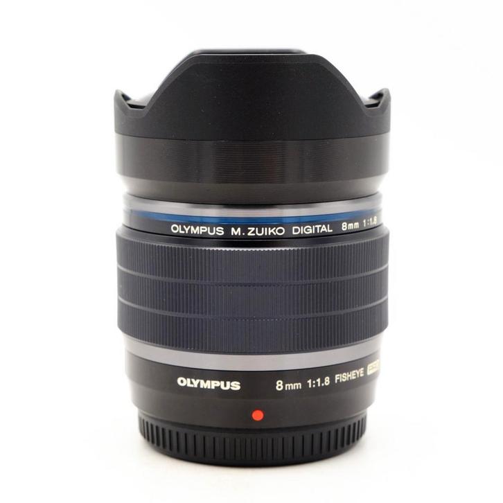 Olympus 8mm F1.8 Fisheye Pro M.Zuiko Digital ED (Occasion), Audio, Tv en Foto, Fotografie | Lenzen en Objectieven, Groothoek Fisheye-lens