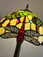 Buffet tafellamp - Glas-in-lood