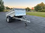 Humbaur enkelas Kantel Trailer 2015 x 110 cm 750 kg met huif, Auto diversen, Aanhangers en Bagagewagens, Ophalen, Gebruikt