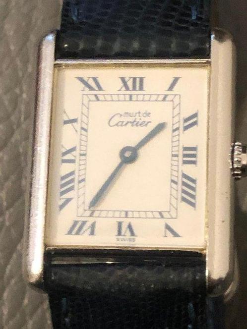 Cartier - Tank Must de Cartier - 690006 - Unisex - 1980-1989, Sieraden, Tassen en Uiterlijk, Horloges | Heren