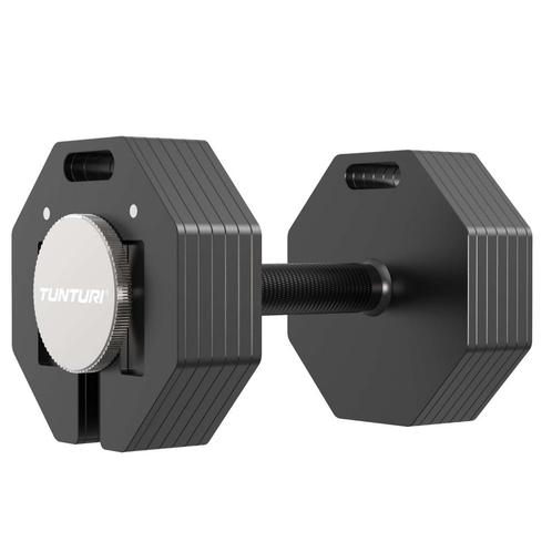 Tunturi Rapid Verstelbare Dumbbell – 28 kg per dumbell –, Sport en Fitness, Fitnessmaterialen, Dumbbell, Nieuw, Verzenden