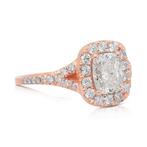 Ring - 18 karaat Roségoud - 1.64ct. tw. Diamant (Natuurlijk), Nieuw