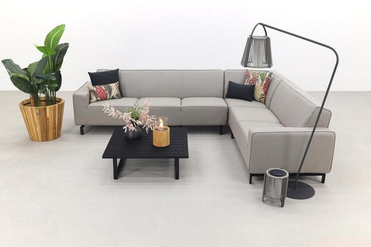 VDG Boavista/Cuba Sunbrella loungeset - Nature Grey -, Tuin en Terras, Tuinsets en Loungesets, Loungeset, Nieuw, Overige materialen