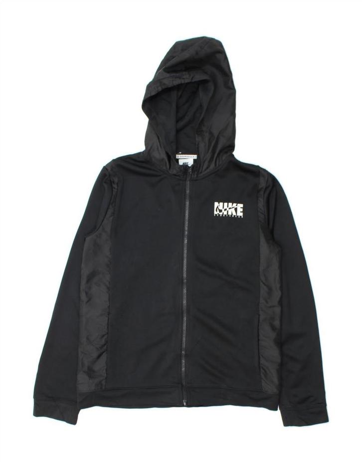 NIKE Boys Graphic Zip Hoodie Sweater 13-14 Years XL  Black, Kleding | Heren, Truien en Vesten, Verzenden