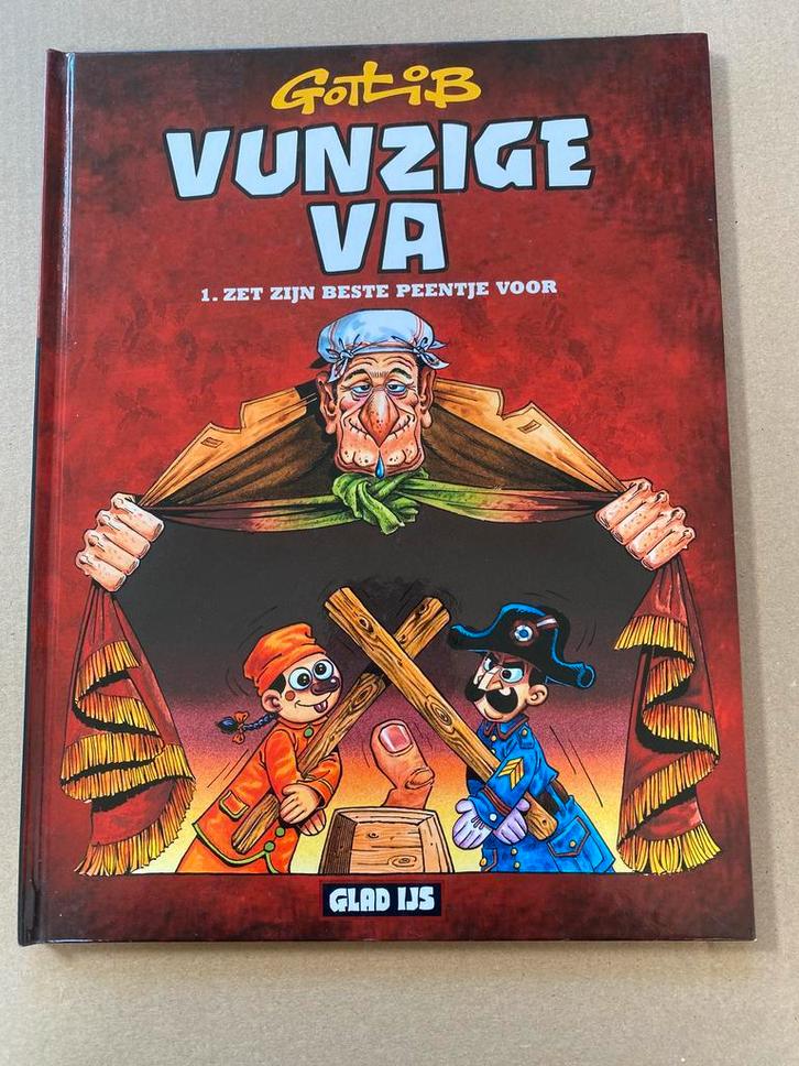 Gotlib - Vunzige Va - Absuristische, humoristische + vulgair, Boeken, Stripboeken, Zo goed als nieuw, Eén stripboek, Ophalen of Verzenden