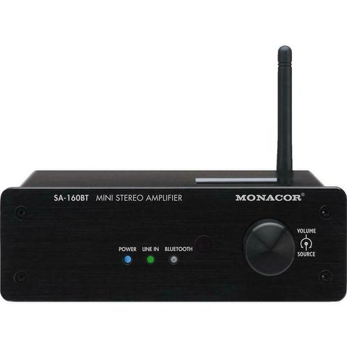 SA-160BT Stereo versterker | Bluetooth ontvanger 2x 60 Watt, Audio, Tv en Foto, Versterkers en Receivers, Nieuw, Verzenden