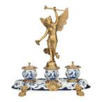 Inktpot - Brons, Porselein, Antiek en Kunst