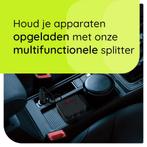 ProRide Sigarettenaansteker Splitter met 4 USB poorten - 3x, Verzenden, Nieuw