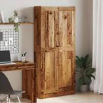 vidaXL Hoge kast 82,5x30,5x185 cm bewerkt hout oud, Huis en Inrichting, Kasten | Boekenkasten, Verzenden, Nieuw, Overige houtsoorten
