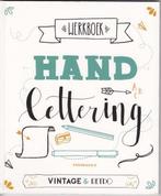 handlettering werkboek - vintage & retro 8713545012705, Verzenden, Zo goed als nieuw, Creatief handletteren