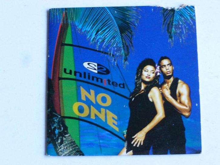 2 Unlimited - No One (CD Single) hoesje beschadigd, Cd's en Dvd's, Cd Singles, Zo goed als nieuw, Verzenden