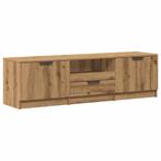 TV Meubel Eiken 140cm | Retourdeal | 35% Korting, 100 tot 150 cm, Nieuw, Ophalen of Verzenden, Minder dan 100 cm