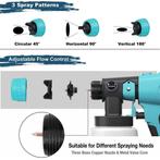 Verfspuit spuitpistool 18V past op Makita LXT accu 	en Milwa, Verzenden, Nieuw