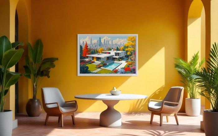 KOYA (1967) - Autumn Toile 1/1 Large, Antiek en Kunst, Kunst | Designobjecten