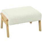 TRUUSK Zithocker met Zacht Zitkussen - Houten Poten - Voeten, Verzenden