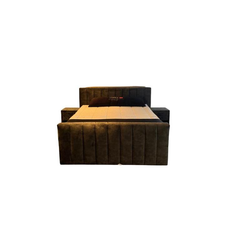 Norma | Timeless Bulge Boxspringcombinatie | 180x200 Vlak |, Huis en Inrichting, Slaapkamer | Boxsprings, Nieuw, Ophalen