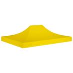 vidaXL Partytentdak 270 g/m² 4x3 m geel, Verzenden, Nieuw, Partytent