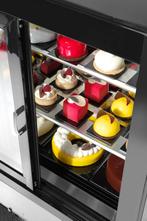 Arktic Koelvitrine | 610L | RVS/Zwart | 0°C/+6°C | Geforceer, Witgoed en Apparatuur, Koelkasten en IJskasten, Ophalen of Verzenden