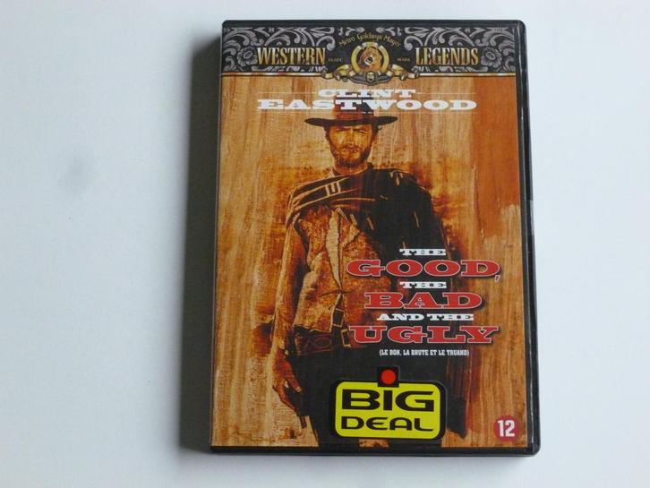 The Good The Bad and the Ugly - Clint Eastwood (DVD) 2006, Cd's en Dvd's, Dvd's | Klassiekers, Zo goed als nieuw, Verzenden