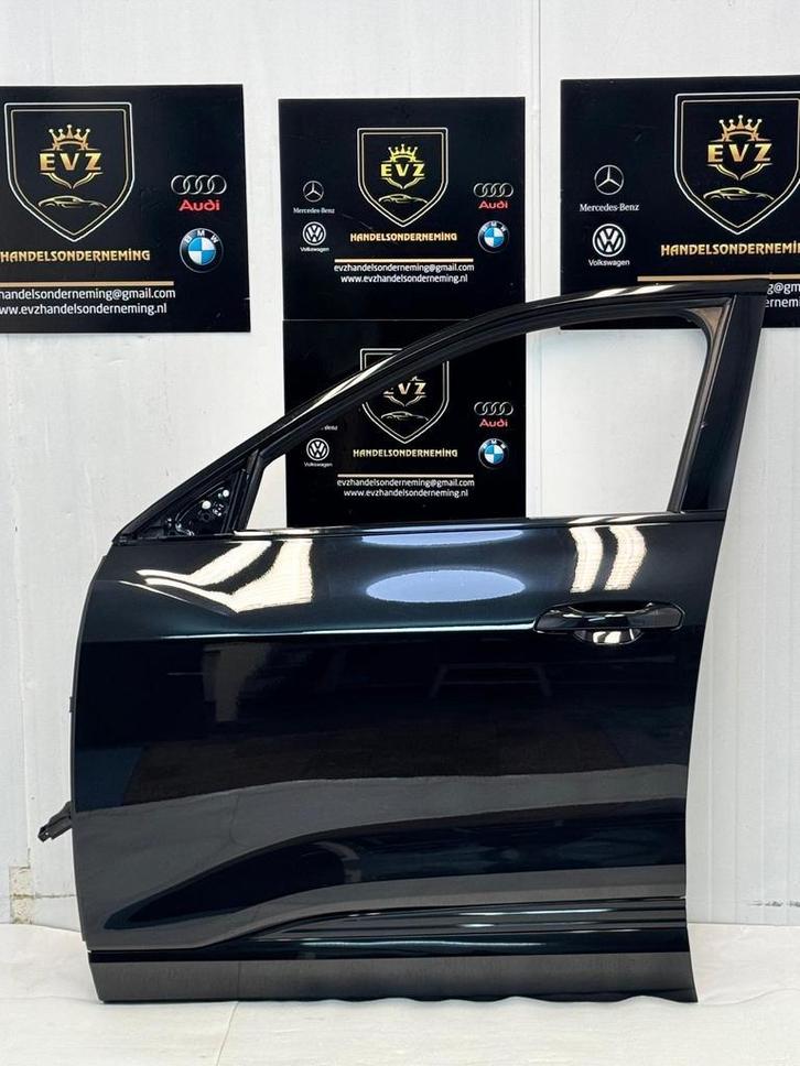 Audi E-Tron portier 4-deurs links voor deur bj.2022 zwart, Auto-onderdelen, Carrosserie en Plaatwerk, Gebruikt, Audi, Voor, Links