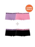 -30% Muchachomalo  Muchachomalo Dames 2+2-pack boxershorts e, Verzenden