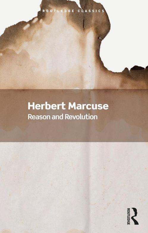 9781032533919 Routledge Classics- Reason and Revolution, Boeken, Studieboeken en Cursussen, Nieuw, Verzenden