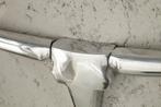 Modern design wanddecoratie BULL 75cm zilver aluminium, Huis en Inrichting, Woonaccessoires | Overige, Nieuw, Ophalen of Verzenden